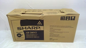 Genuine Sharp AR 208D/208S Black Toner Cartridge AR-208NT, AR208NT - Picture 1 of 4