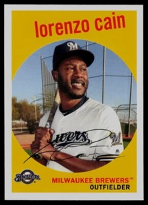2018 Topps Archives #94 Lorenzo Cain Milwaukee Brewers - Bild 1 von 2