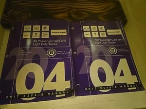 2004 GM All Car and Truck Unit Repair Manual Set. (17JG) - Imagen 1 de 3