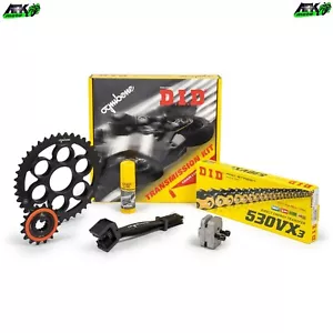 Kit Trasmissione Did Pignone+Corona+Catena per Kawasaki Z 650 / ABS 2017 al 2024 - Imagen 1 de 1
