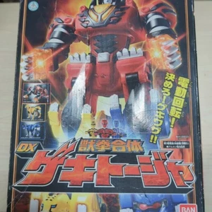 Bandai Power Rangers Jungle Fury DX Geki Touja Megazord Gekiranger Robot Rare - Picture 1 of 8