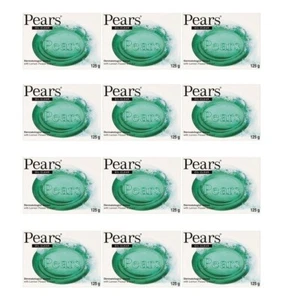 Pears Transparent Soap Lemon Flower Extract Oil 125gm x 12 - Picture 1 of 8