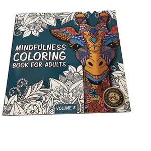 Mindfulness Coloring Book For Adults Volume 2 - Picture 1 of 9