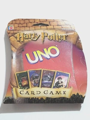 Harry Potter UNO  Card Game Mattel Brand NEW Never Opened 2000 - Image 1 of 4