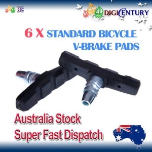 3 pares de pastillas de freno en V estándar para bicicleta híbridas/confort/bicicletas de montaña - Imagen 1 de 1