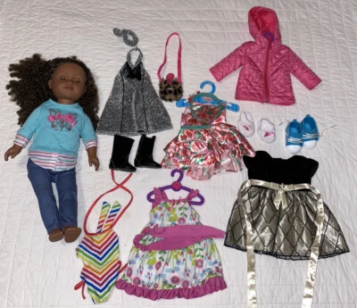 My Life кукла и наряд 16 изделий лот - платья туфли купальный костюм куртка ангары - Изображение 1 из 4