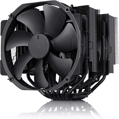 Noctua NH-D15 chromax.Black, Dual-Tower CPU Cooler (140mm, Black) - Image 1 of 4