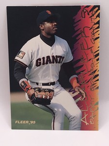 1995 Fleer Barry Bonds “All-Fleer 9” Insert #6 San Francisco Giants Home Run 🐐