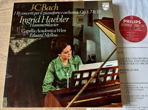 J.C. BACH 18 PIANO CONCERTOS 5-LP BOX SET INGRID HAEBLER (1978) NM HOLLAND - Picture 1 of 4