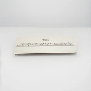 UNGEÖFFNET weißes Apple Magic Keyboard mit Touch ID und Ziffernblock (USB-C) - Bild 1 von 4