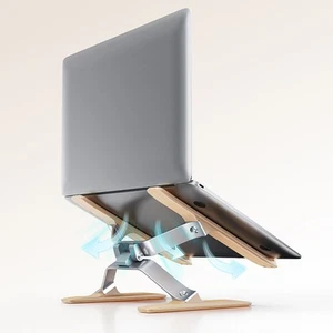 Laptop Stand Adjustable with Hollow Heat Dissipation Design Universal Fit - Afbeelding 1 van 10