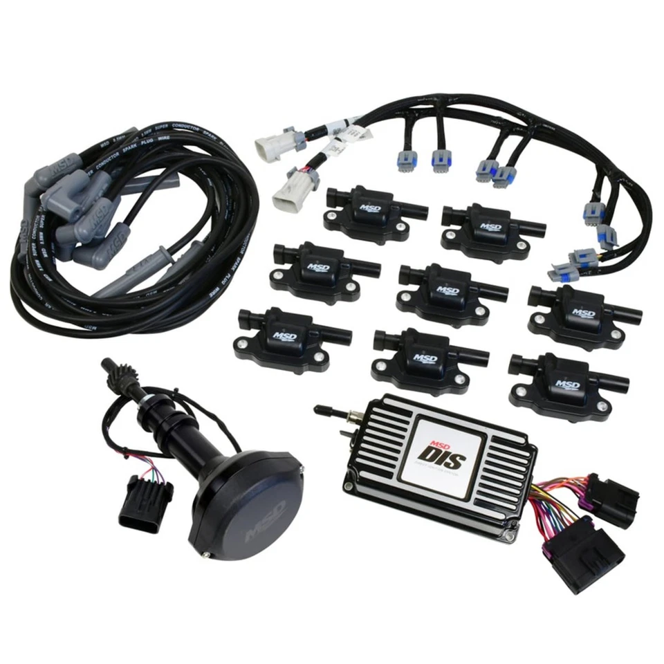 Distribuidor MSD 601533 para camioneta F150 F250 F350 E150 furgoneta E250 E350 Ford F-150 Foto 1 de 1