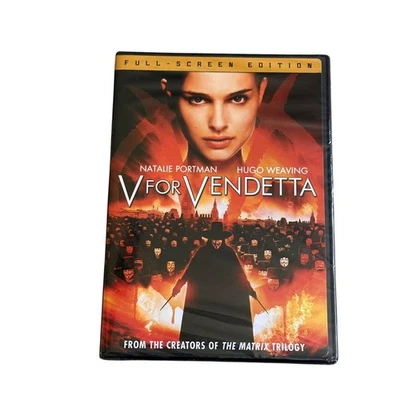 V for Vendetta DVD 2006 Full-Screen Edition Natalie Portman Hugo Weaving - Image 1 of 2