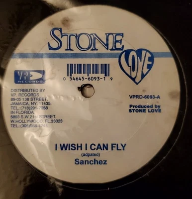 Sanchez/Nitty Kutchie - IWish I can Fly/No Diggity 12" Vinyl EP/Reggae Dancehall Foto 1 de 2