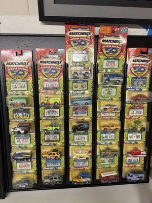 2001 Matchbox Across America 50th Birthday Series Lot of 46 States - Image 1 of 3