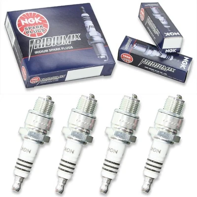 4pcs 1970 Ski-Doo Nordic 399E NGK Iridium IX Spark Plugs 401cc 24ci Kit Set pz - Изображение 1 из 4