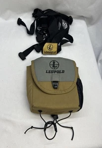 Leupold Go Afield custodia binocolo confezione bauletto con imbracatura verde e grigio - Foto 1 di 7
