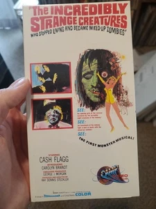 The Incredibly Strange Creatures Who Stopped Living VHS Letterbox Camp Video - Picture 1 of 4