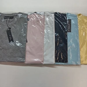 Mens 6 Pack Plain XXL /2XL T-Shirts Multipack Mixed Colours 100% Cotton Shirt - Picture 1 of 22