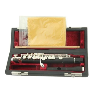 Gazechimp Silver Plated Key of C Piccolo Flute Instruments with Wood Case - Picture 1 of 7