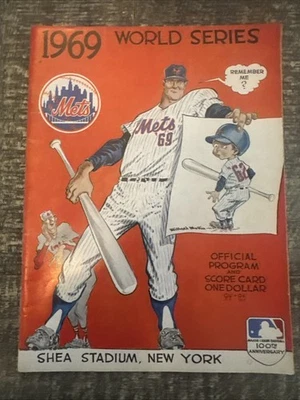 1969 New York Mets World Series Program - Image 1 of 4
