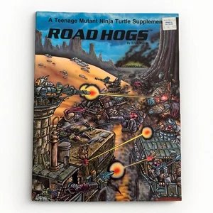 Teenage Mutant Ninja Turtles TMNT Role Playing Game RPG Road Hogs Palladium 1986 - Picture 1 of 21