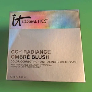 NIB IT Cosmetics CC+ Radiance Ombre Blush Color Correct Anti Aging Coral Flush - Picture 1 of 6