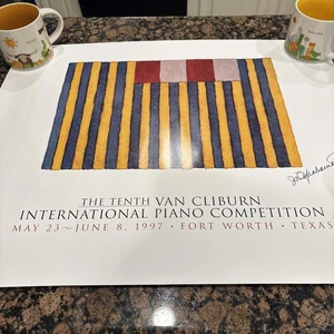 10th Van Cliburn International Competition: Gold Medal- Jon Nakamatsu Signed - Picture 1 of 6