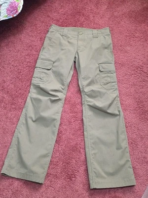 Women UA Storm Tactical Patrol Pants Sz 10 (34 X32) VGC TAN khaki - Image 1 of 4