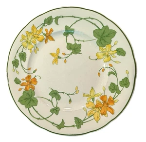 Juego de 2 platos de cena Villeroy & Boch GERANIO porcelana 10,5" sin acanalar de colección - Imagen 1 de 4