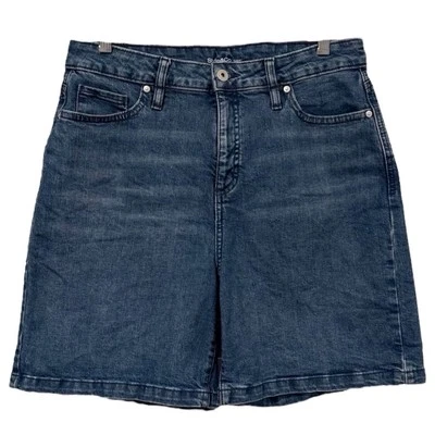 Style & Co. Women’s High Rise 7” Inseam Denim Shorts Size 12 - Image 1 of 4