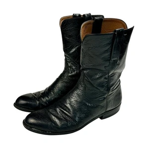 Lucchese Classic Smooth Ostrich (no quill) Low Heel Ropers Men’s 11D L8008 - Bild 1 von 24