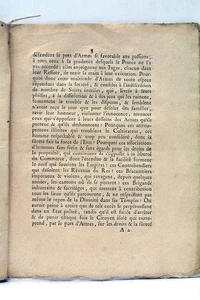Réglementation du port d’armes Rouen 1767 - Picture 1 of 8