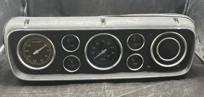 @JO2 Vintage OEM Ford F Series década de 1960? Painel de instrumentos não testado 54.352 em OD  - Imagem 1 de 4