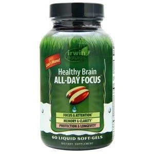 Irwin Naturals Healthy Brain All-Day Focus 60 gels Foto 1 de 1