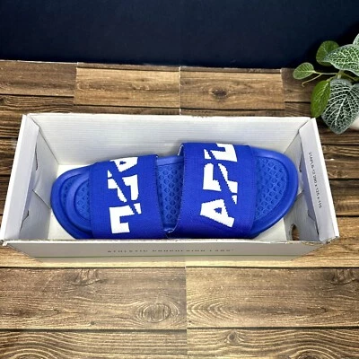 Athletic Propulsion Labs Men's Big Logo Techloom Slide IN BOX Sz 7 Cobalt/White - Image 1 of 4