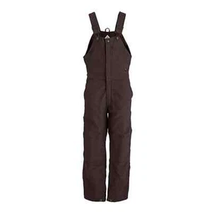 Ridgecut Women's Sanded Duck Bib Overalls Size M Brown - Picture 1 of 9