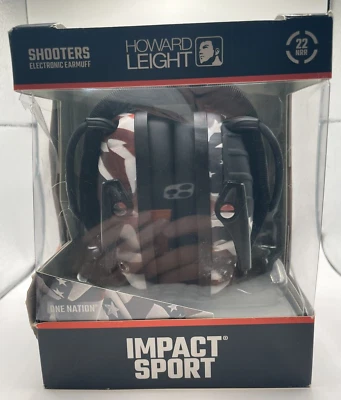 Orejera electrónica plegable Howard Leight Impact Sport R-02530 NUEVA Foto 1 de 4