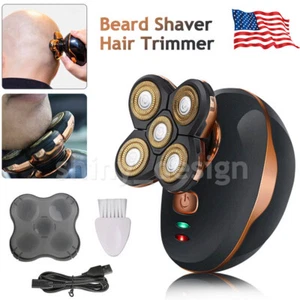 Electric Hair Remover Shavers Bald Head Razor Beard Trimmer Smooth Skull Cordles - Picture 1 of 10