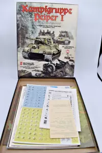 Avalon Hill Squad Leader Kampfgruppe Peiper I SIN PERFORAR COMPLETO - Imagen 1 de 16
