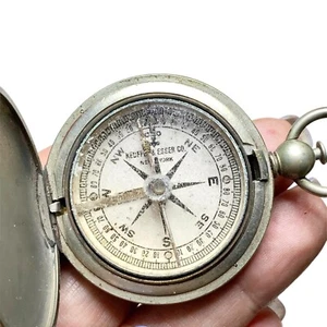 Antique Compass, Keuffel & Esser New York, Engineering, Camping - Picture 1 of 3
