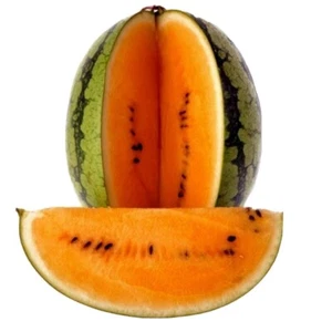 Tendersweet Orange Watermelon Seeds - 25 fresh seeds - Picture 1 of 2