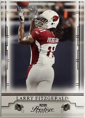 2008 Playoff Prestige #2 Larry Fitzgerald - Image 1 of 2