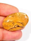 100% NATURAL PICTURE JASPER OVAL CABOCHON HEALING CRYSTAL GEMSTONE 42.CT AH=0109