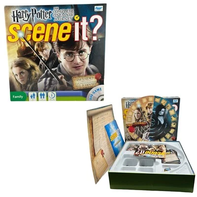 Scene It Harry Potter The Complete Cinematic Journey 2011 Complete & VGC - Image 1 of 4