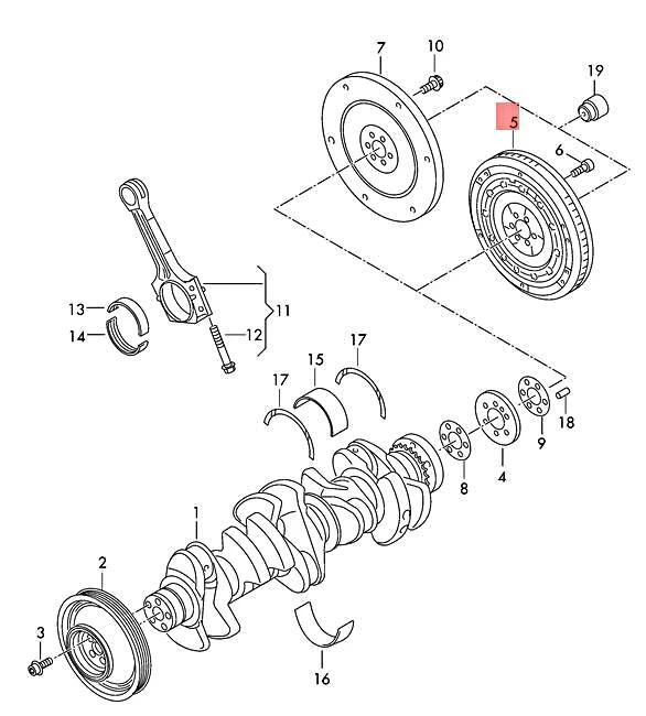 Audi TTRS original cupé carretera. Volante Roadster RS3 Sportback 07K105266G Foto 1 de 1