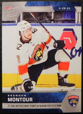 2022-23 22/23 TOPPS NOW NHL Stickers #295 Brandon Montour Florida Panthers