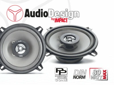 CITROEN XM - ALTOP.posterioriI 130 mm - 2 vie - 80 W MAX-AUDIODESIGN by IMPACT - Immagine 1 di 4