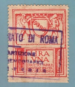 FI1688 Marche Governatorato di Roma - Supplemento di urgenza - Picture 1 of 1