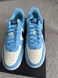 Nike Air Force 1 '07 Shoes Aquarius Blue Coconut Milk HF4837-407 Men's Sz 6 New - Picture 1 of 6